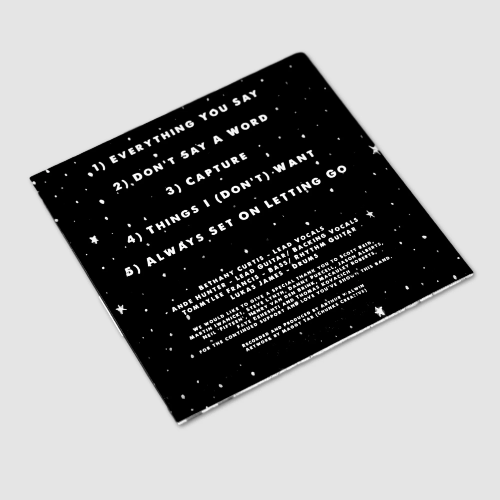 When You Figure Out You're Wrong, Get Back To Me. EP - CD - Image 2